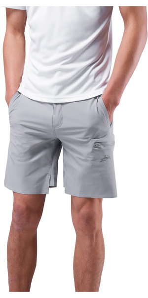 Zhik Mens Stretch Fast Dry Deck Shorts SRT-0275-M-PLT - Platinum